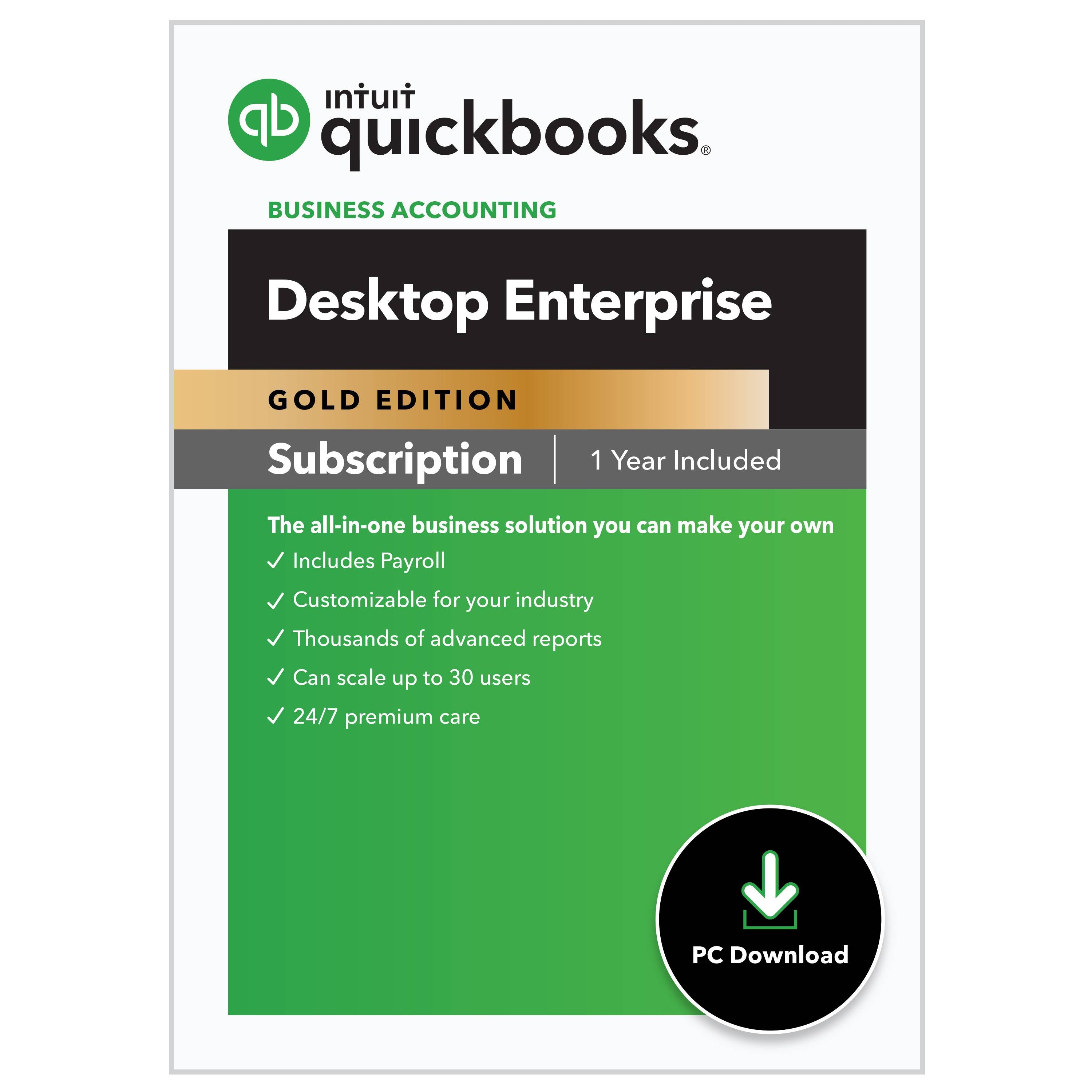 QuickBooks Enterprise Gold- (Annually) - LMS Technology