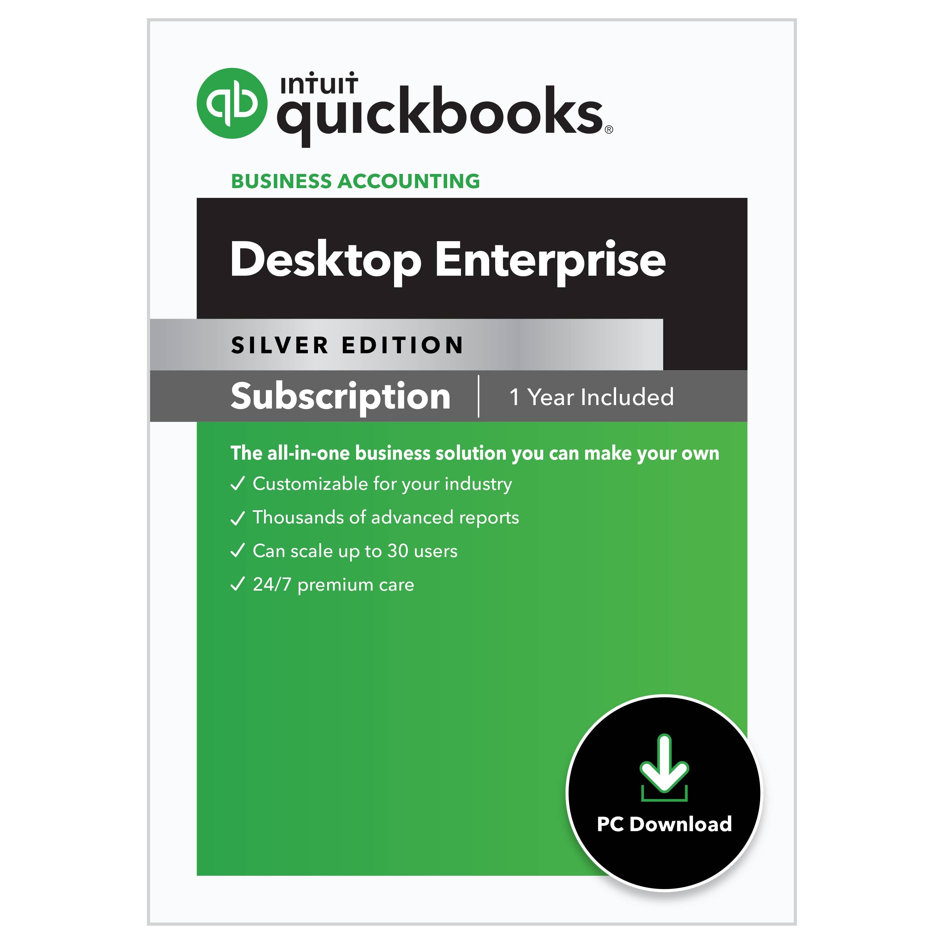 QuickBooks Enterprise Silver- (Annually)