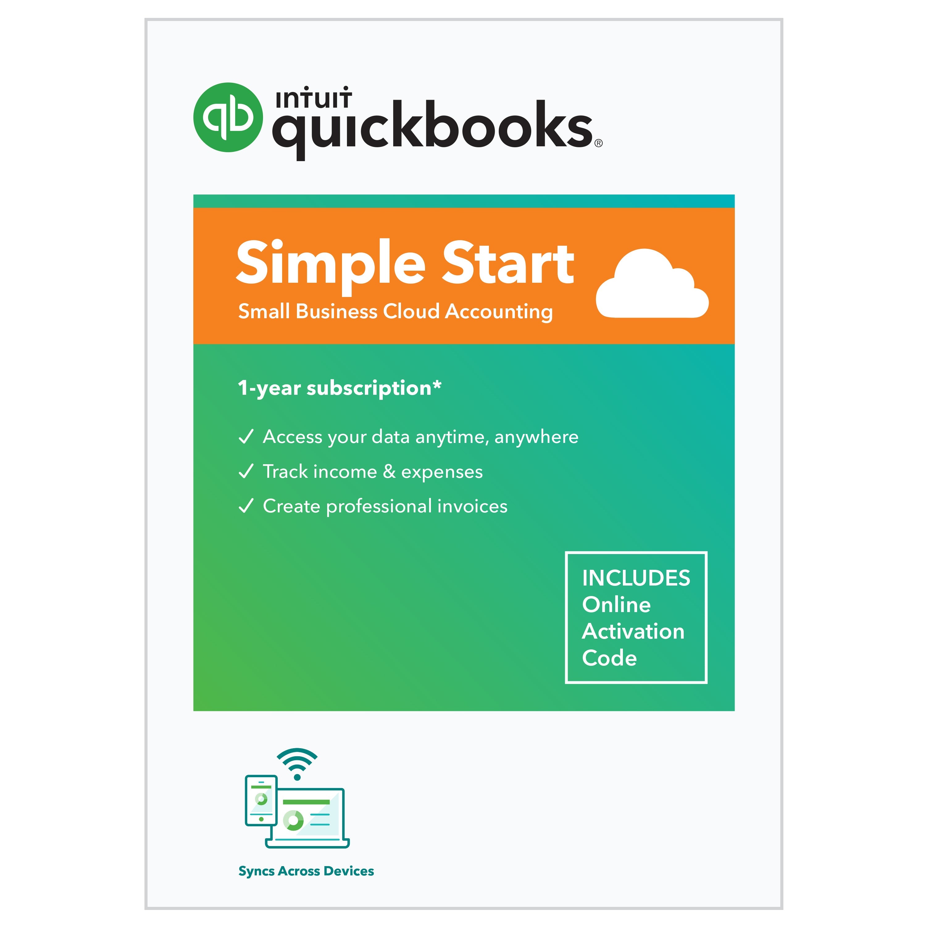 QuickBooks Online Simple Start - Annual