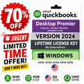 QuickBooks Desktop Premier 2024 Lifetime License – 1 User Windows