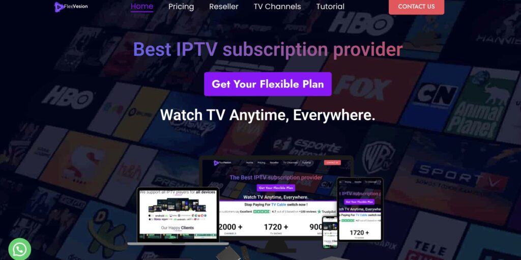 Flexvesionpro Best IPTV Services